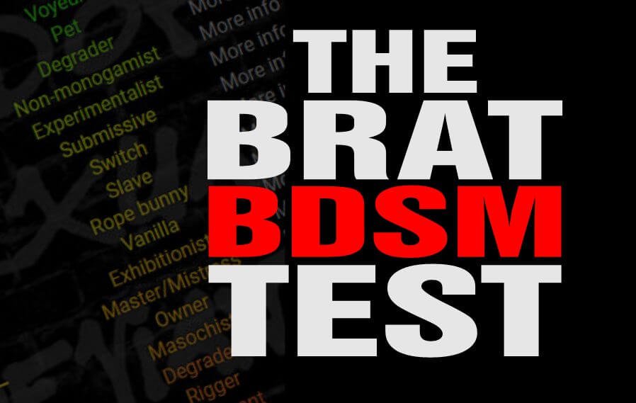 The Brat BDSM test