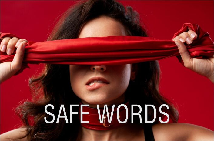 BDSM practitioner using safe words in BDSM