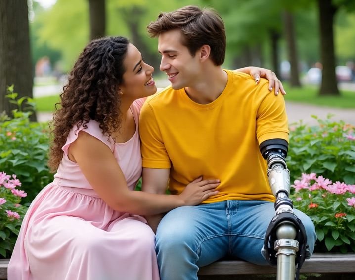 A lady who has Acrotomophilia - sexual attraction to amputees